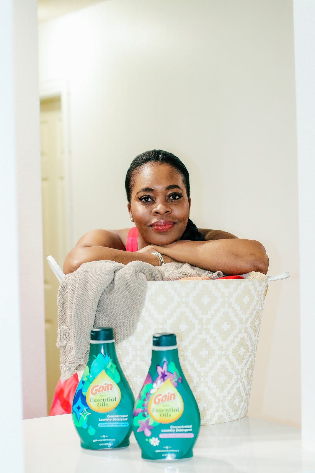 Laundry Day Using Gain With Essential Oils Laundry Detergent » Style  Weekender